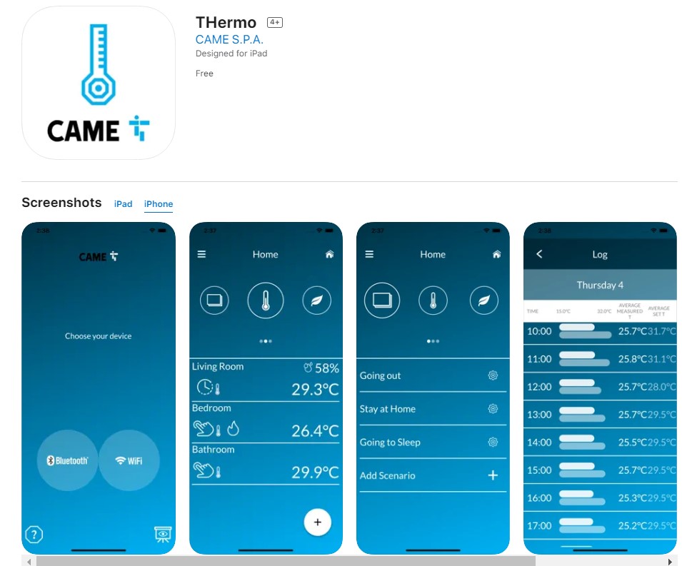 THermo - body temperature app for iPhone