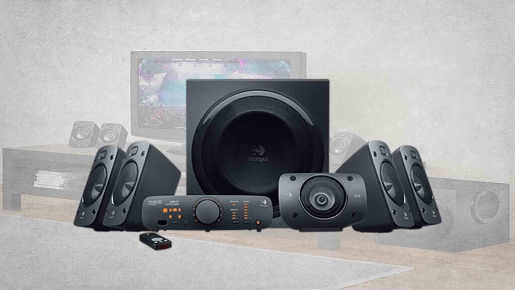 Logitech Z906 5.1 Surround Sound Speaker System