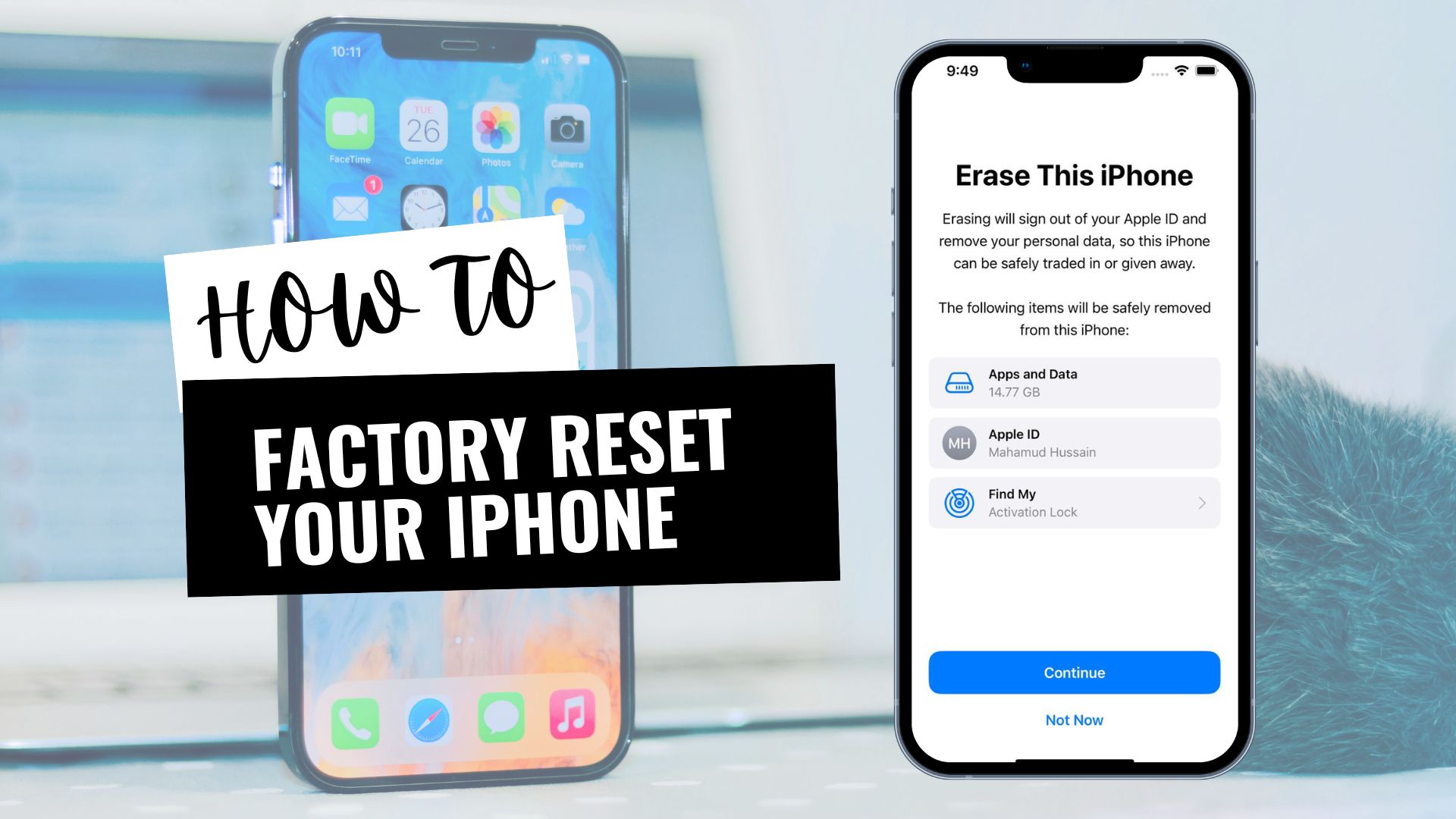 How to Factory Reset your iPhone