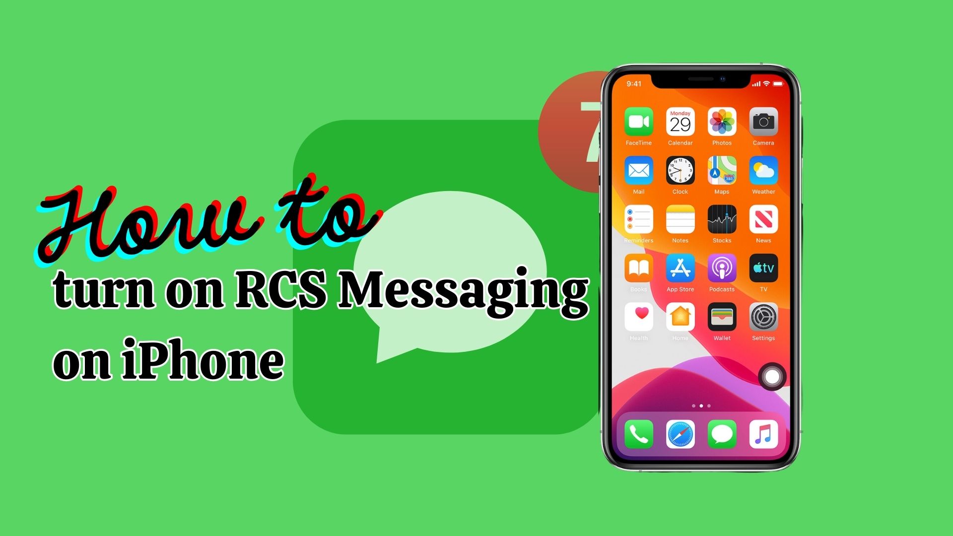 How to turn on RCS messaging on iPhone